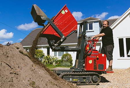 Hinowa mini-dumper makes light work for Dorset landscaping company