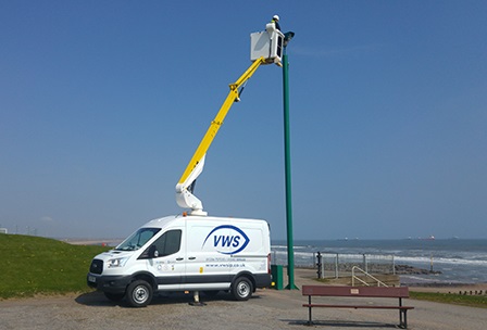 Aldercote van-mount helps to improve CCTV installation & maintenance for VWS