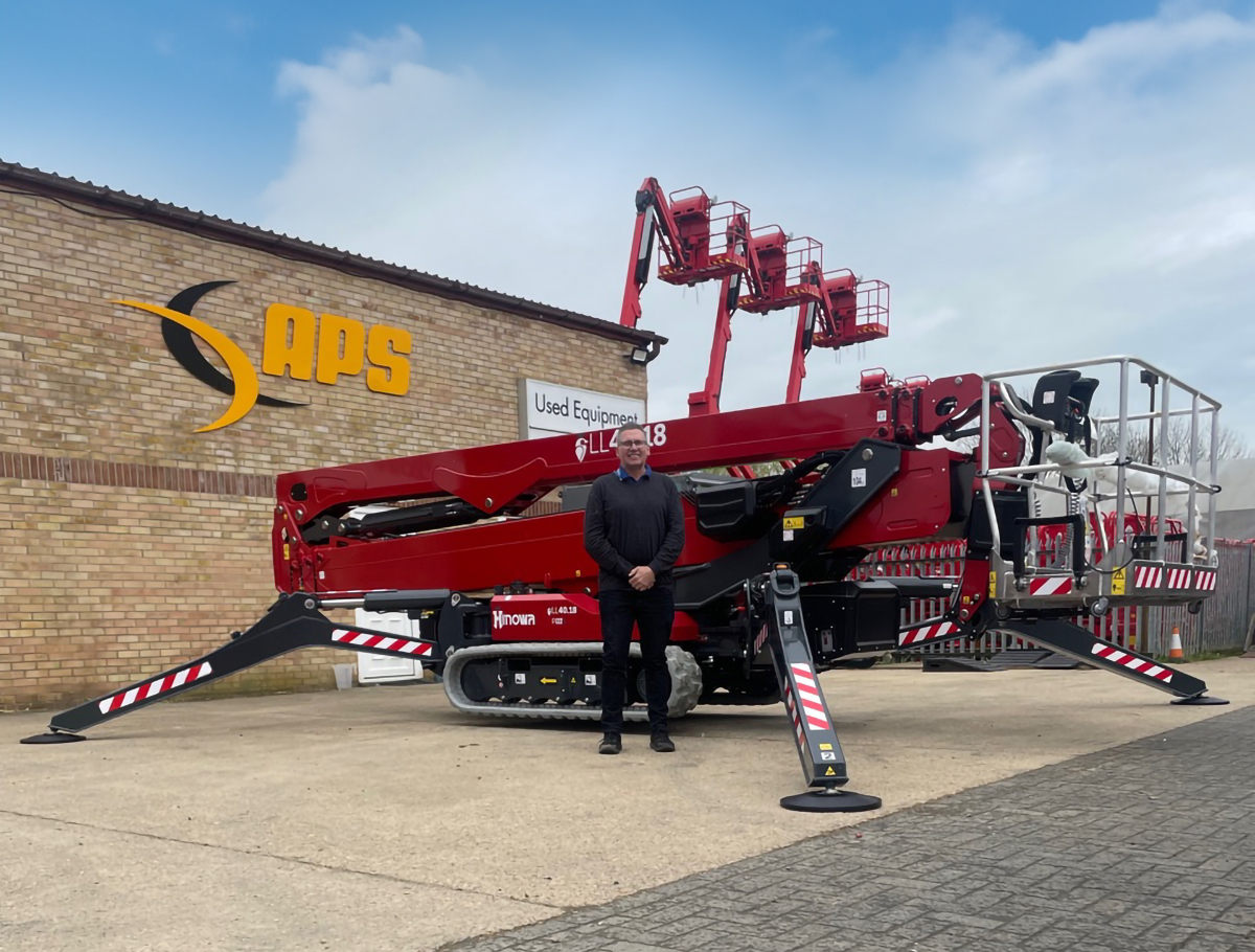 JMS raises rental opportunities with biggest ever Hinowa spider 