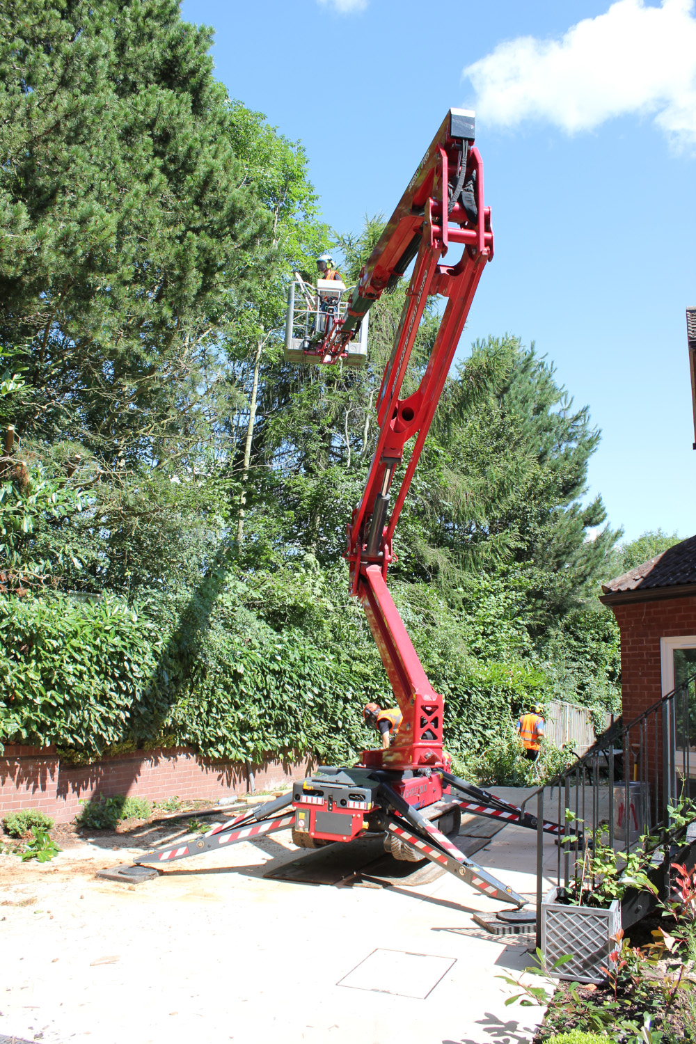 Best spider cherry picker for tree work – professionals praise Hinowa