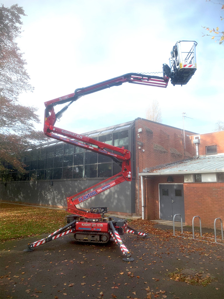 Plant hire specialist makes ‘easy decision’ to take first Hinowa spider lift