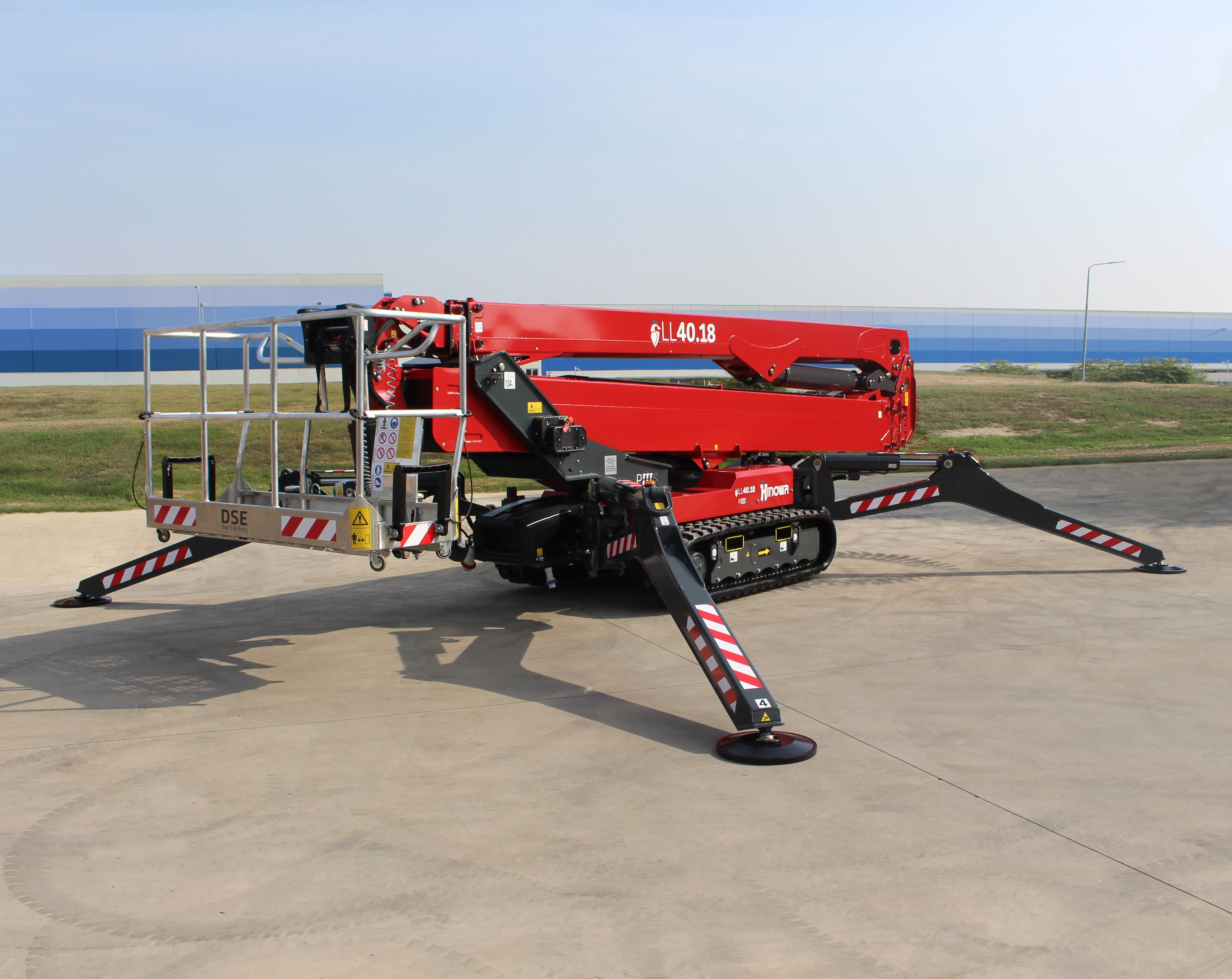 First look – here’s Hinowa’s new 40-metre spider boom lift