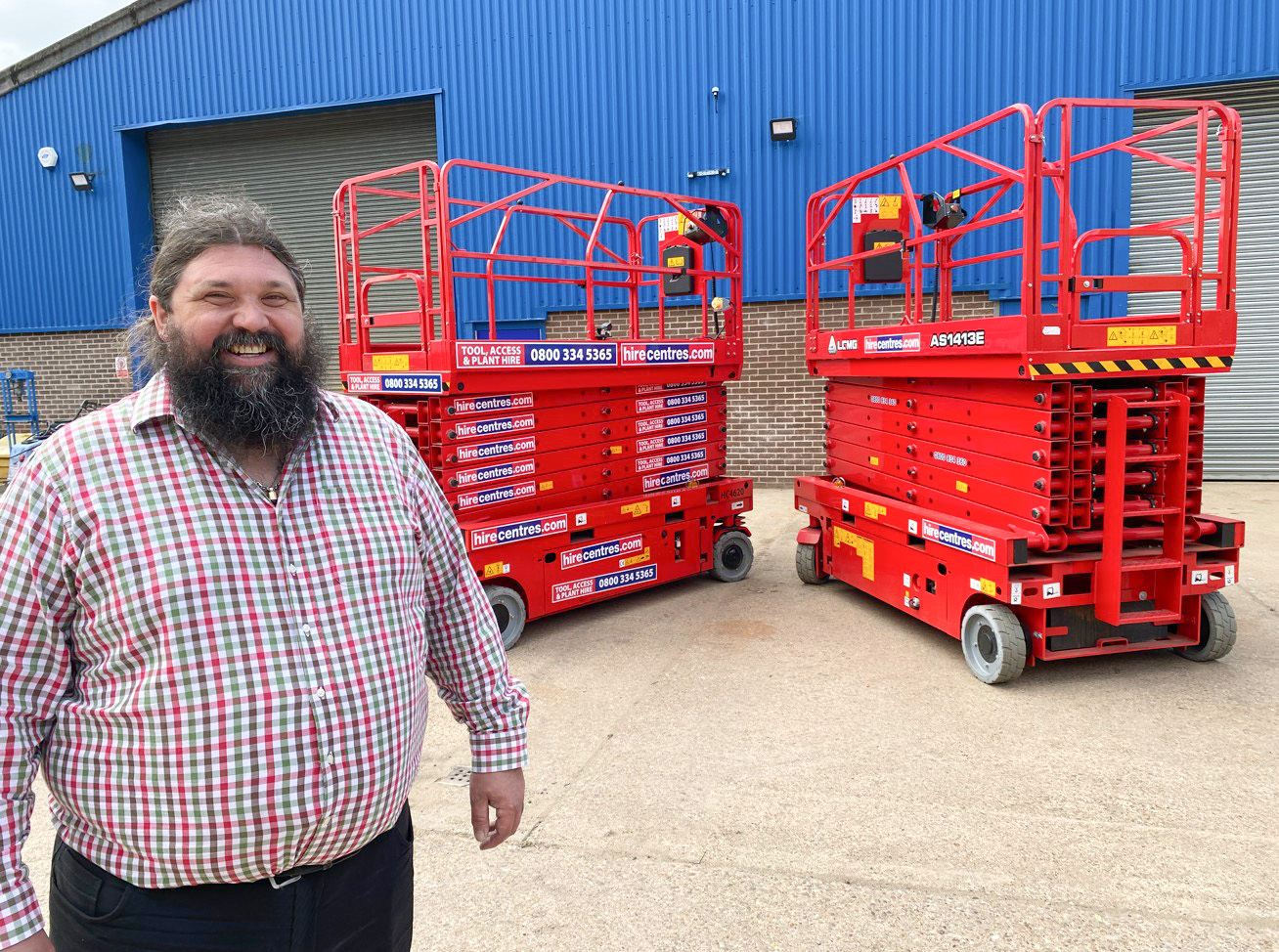 Hire specialist selects LGMG scissors after depot investment