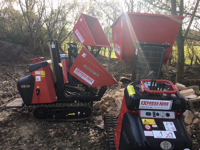 More Hinowa Mini-Dumpers for Express Hire