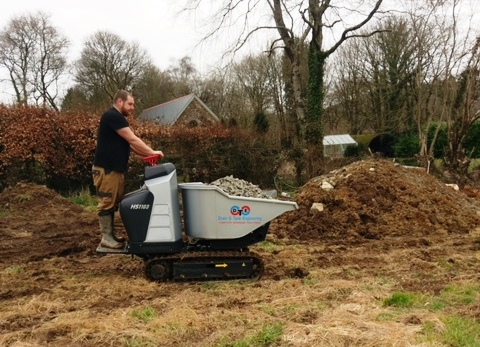 Tracked dumper prevents rainy season being a wash-out for Drain & Tank