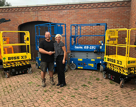 Plant hire company turns to APS for powered access first