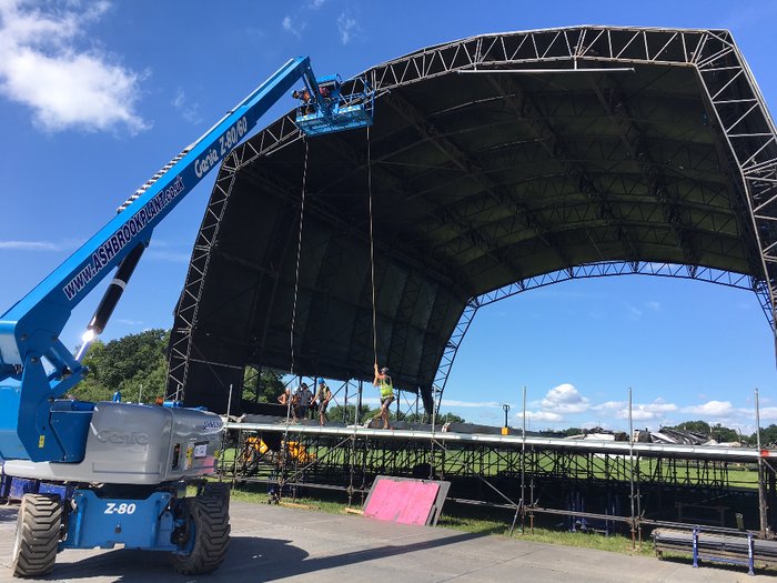 Genie Booms Complete Events Offering for Ashbrook