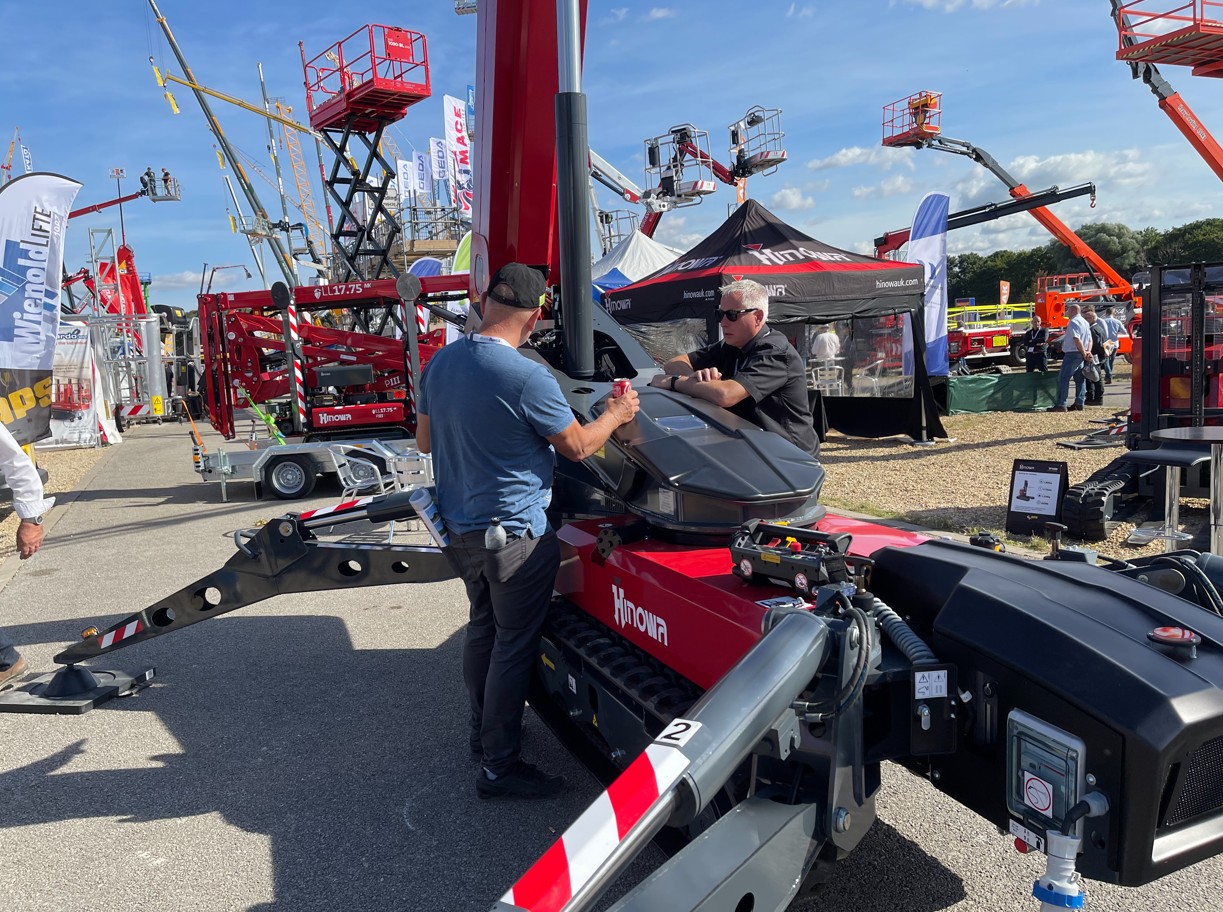 APS Hinowa TC22 Chris demo at vertikal days