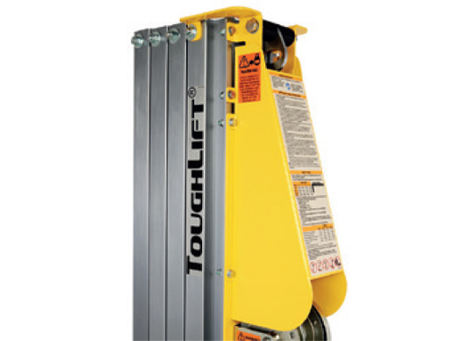 Cable guard with operational and safety decal