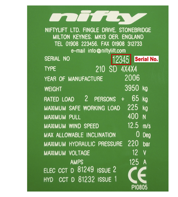 Serial Number - Cherry Picker