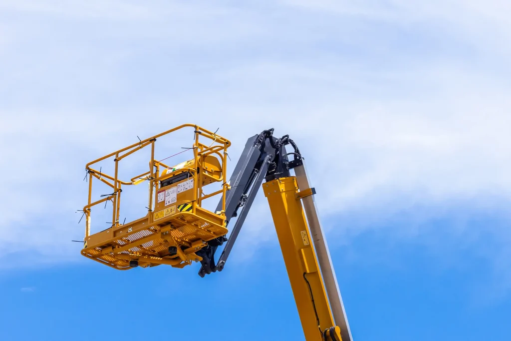 an access platform that has had a loler inspection